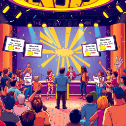 Whose Line is it Anyway? The Game Show Showdown - Text-based game