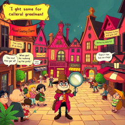 Whose Hello Is It Anyway? - Text-based game