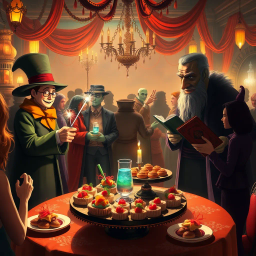 Social Deduction Adventure text games