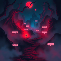 Whose Nightmare Is It Anyway? - Text-based game