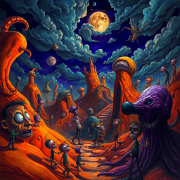 Whose Nightmare Is It Anyway? - Text-based game