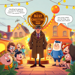 Whose Hello Is It Anyway? - Text-based game