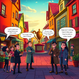 Whose Hello Is It Anyway? - Text-based game