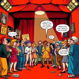 Improvisational Storytelling text games