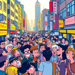 Whose Hello Is It Anyway? - Text-based game