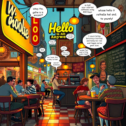 Whose Hello is it Anyway? - Text-based game