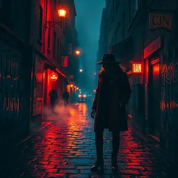 Whispers in the Alley - Text-based game