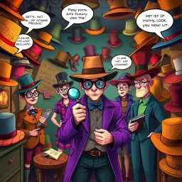 Whose Hat Is It Anyway? - Text-based game