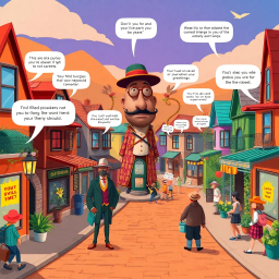 Whose Hello Is It Anyway? - Text-based game