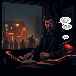 Framed for Favors - Text-based game