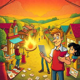 Whose Hello Is It Anyway? - Text-based game