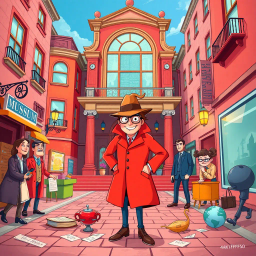 Whose Thief Is It Anyway? - Text-based game