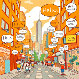 Whose Hello Is It Anyway? - Text-based game