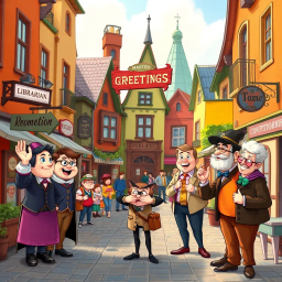 Whose Hello Is It Anyway? - Text-based game