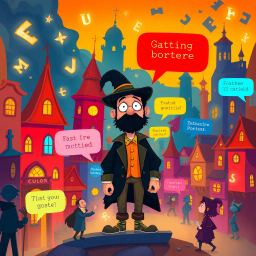 Whose Hello Is It Anyway? - Text-based game