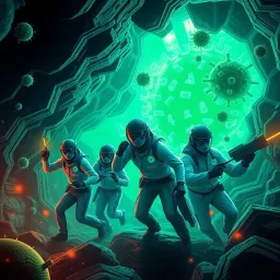 T-Cell Quest - Text-based game