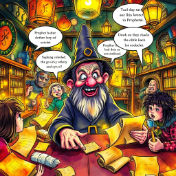 Whose Prophecy Is It Anyway? - Text-based game