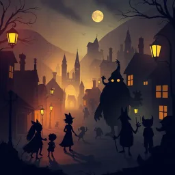 Whose Shadow is it Anyway? - Text-based game