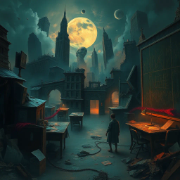 Whose Nightmare Is It Anyway? - Text-based game