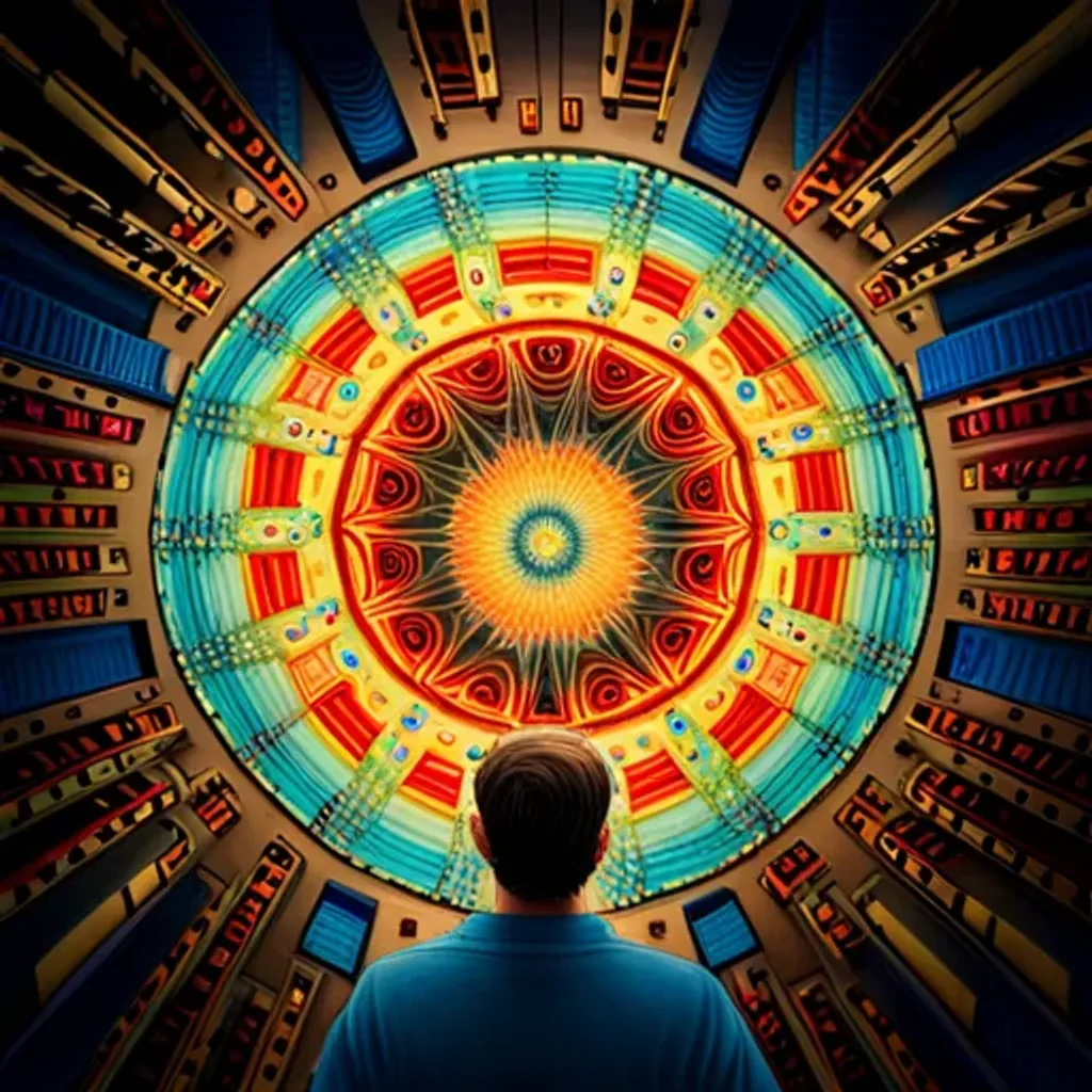 Spinning Glyphs