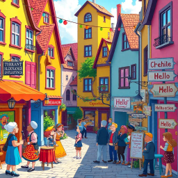 Whose Hello Is It Anyway? - Text-based game