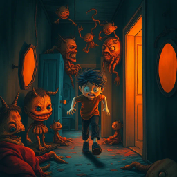 Whose Nightmare Is It Anyway? - Text-based game