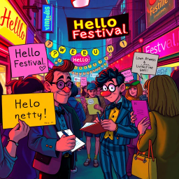 Whose Hello Is It Anyway? - Text-based game