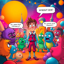 Hello, Whose Line Is It Anyway? - Text-based game