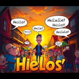 Who’s Hello is it Anyway? - Text-based game