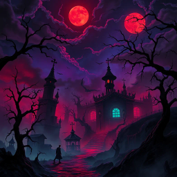 Nightmare Chronicles: Whose Nightmare Is It Anyway? - Text-based game