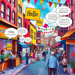 Whose Hello Is It Anyway? - Text-based game