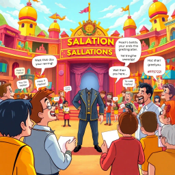 Whose Hello Is It Anyway? - Text-based game