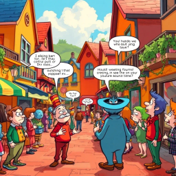 Whose Hello Is It Anyway? - Text-based game