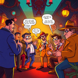 Whose Hello Is It Anyway? - Text-based game