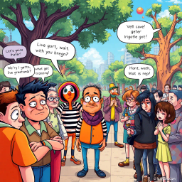 Whose Hello Is It Anyway? - Text-based game