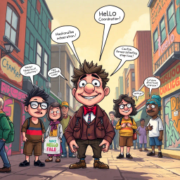 Whose Hello is it Anyway? - Text-based game