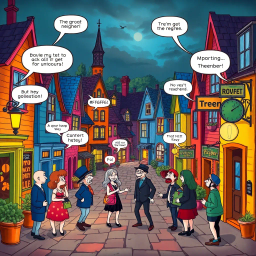 Whose Hello Is It Anyway? - Text-based game