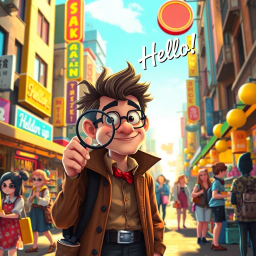 Whose Hello Is It Anyway? - Text-based game