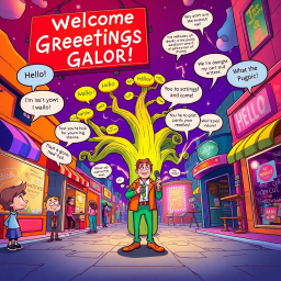 Whose Hello is It Anyway? - Text-based game