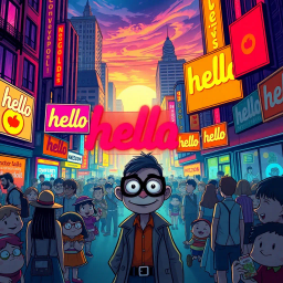 Whose Hello Is It Anyway? - Text-based game