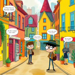 Whose Hello Is It Anyway? - Text-based game