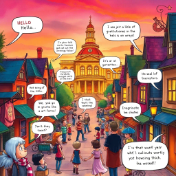 Whose Hello Is It Anyway? - Text-based game