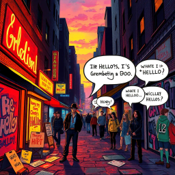 Whose Hello is It Anyway? - Text-based game