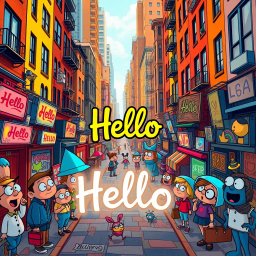 Whose Hello Is It Anyway? - Text-based game