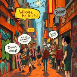 Whose Hello Is It Anyway? - Text-based game