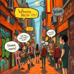 Whose Hello Is It Anyway? - Text-based game