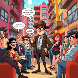 Whose Hello Is It Anyway? - Text-based game