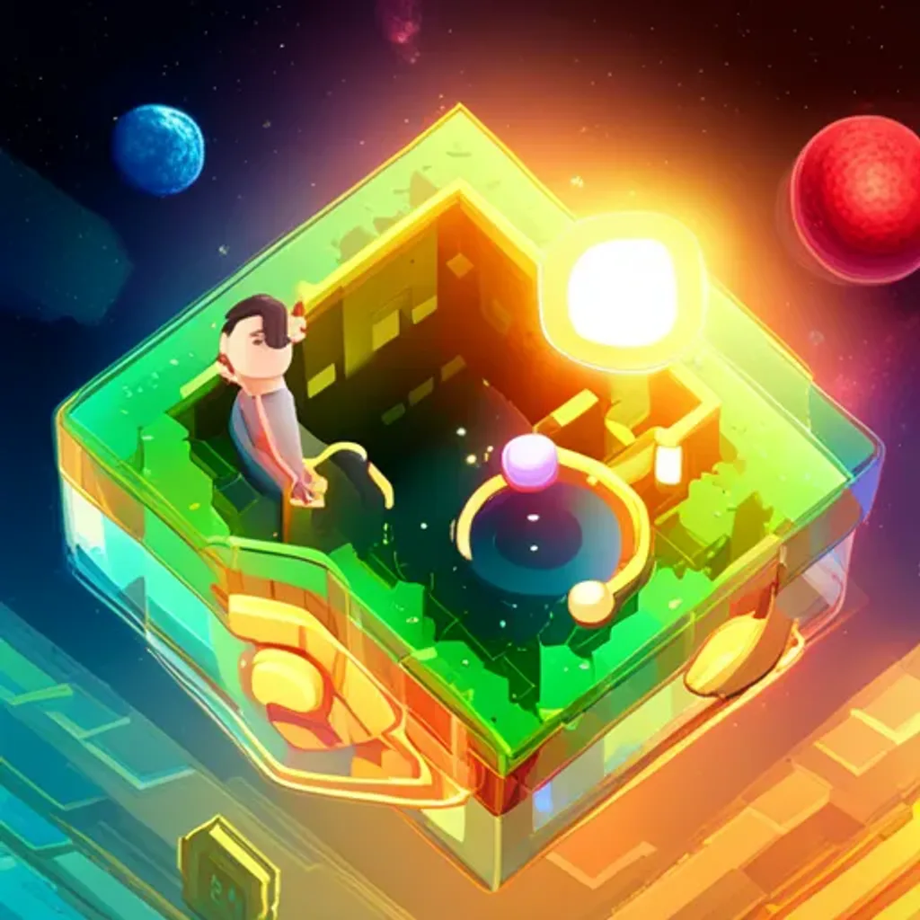 Spinning Cube Math Madness