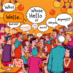 Whose Hello is it Anyway? - Text-based game