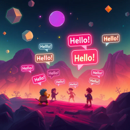 Whose Hello Is It Anyway? - Text-based game